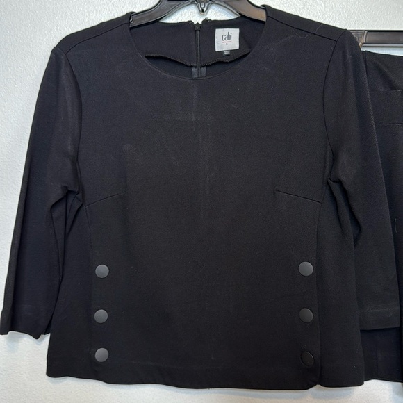 CAbi Black Soft 2pc Chic Skirt Set S/4* - Picture 6 of 10